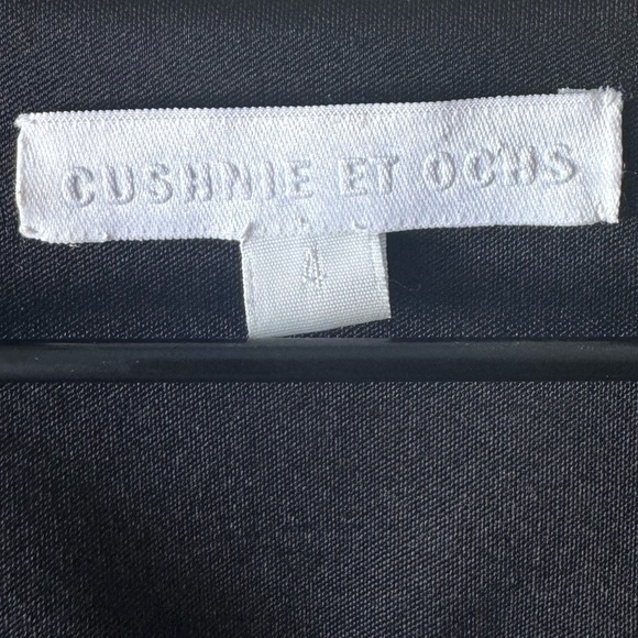 Et Ochs Cutout Open Back Sheath Cocktail Dress - Black - Size 4 - Picture 6 of 8